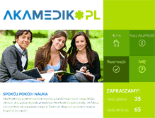 Tablet Screenshot of akamedik.pl